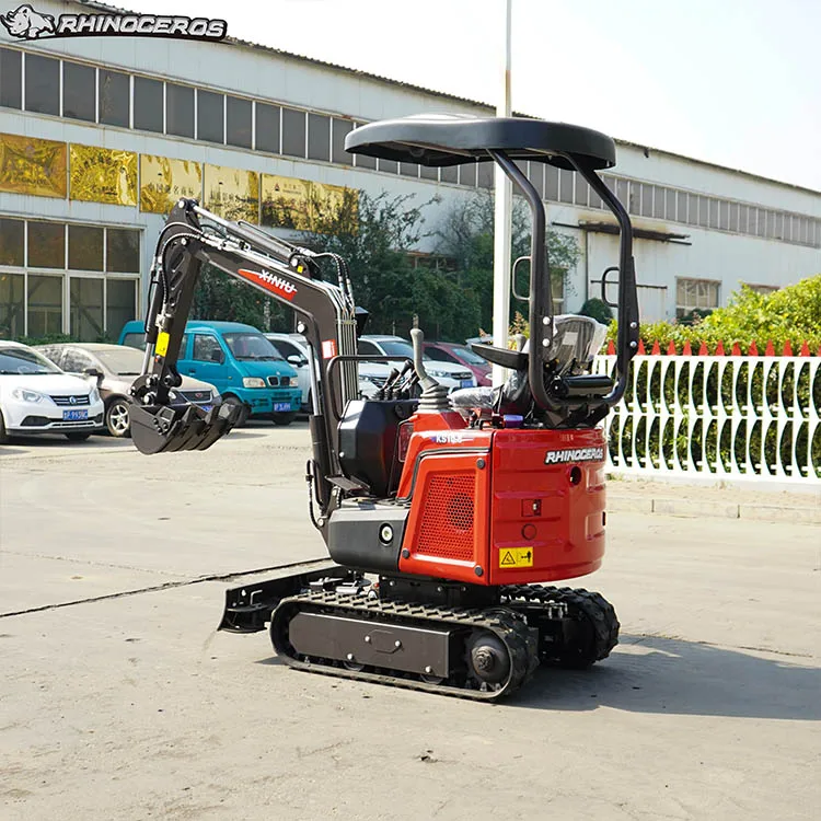 Rhinoceros mini digger KS10-8 CE  certificated crawler type  gasoline engine  cheap mini excavator  for sale