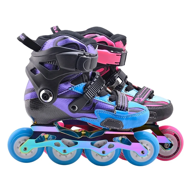 Gosome профессиональный мигающий роликовые коньки и skateshoes роликовых коньках для катания на роликах детей 1500 пар GX-1602A