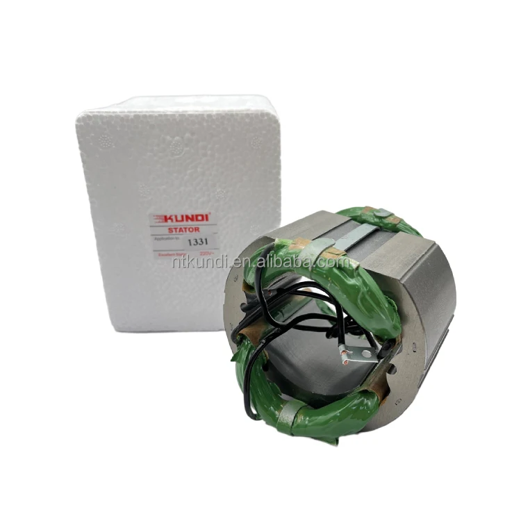 KUNDI Brand Professional Manufacturer power tool spare parts for Stator Field Coil 1331 with glue