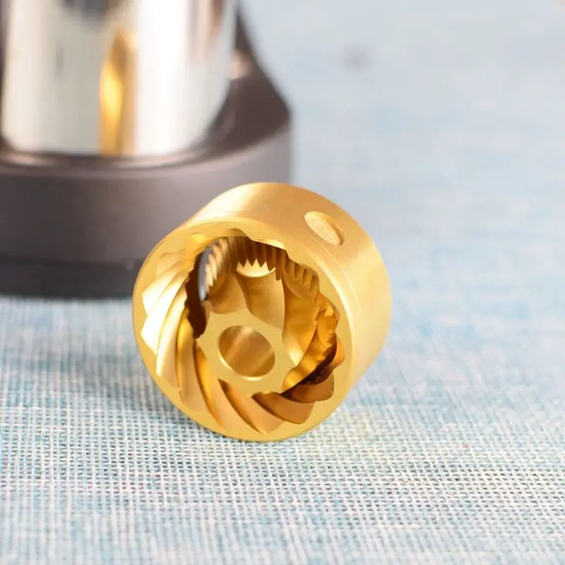 Titanium Plated Conical Burr Coffee Grinder for Cappuccino Latte Espresso Coffee Maker Stainless Steel 40mm Electric 19 150 220