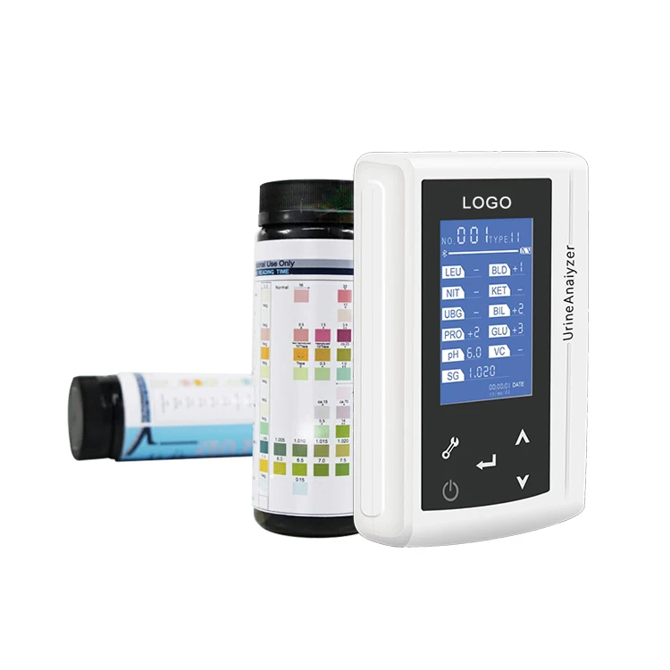 Portable 11 Parameters Auto Mini Urine Analyzer with Urinalysis Test Strips