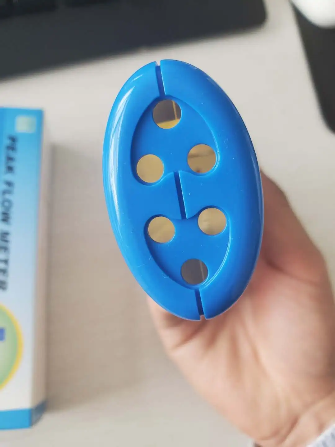 Одноразовый спирометр пикового расхода легких для контроля астмы