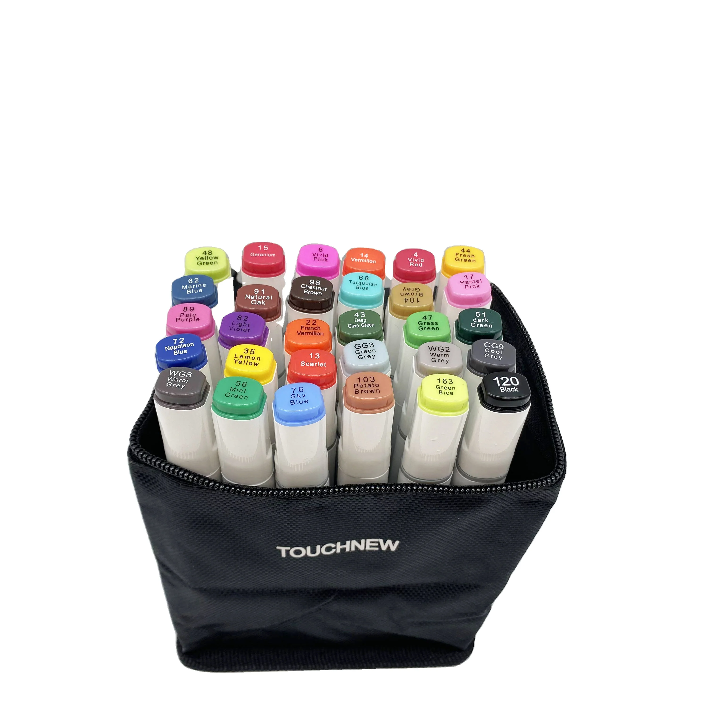 High Cost Performance Touch new 6th Marker Pen 30colors Sets Bag Packing