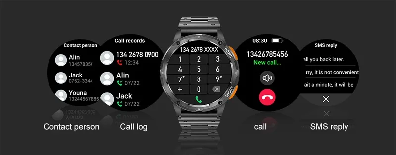 AK59 Smart Watch 2024 Outdoor Sports 1.43inch AMOLED BT Calling 400mAh Battery Health Heart Rate SpO2 Monitoring Smart Watch (9).jpg