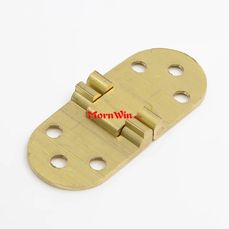 Solid Brass Hinges Drop Front Desk Drawer Butt Hinge for Table  Machine Doors Folding Table with Screws