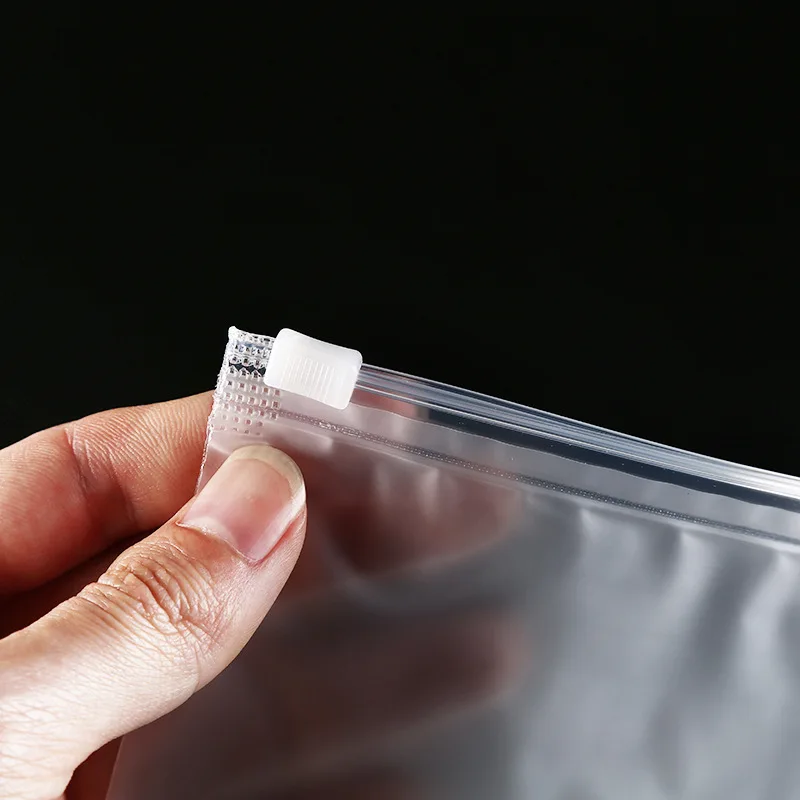 Custom Ziplock Plastic Clothing Packaging Bags With Logos