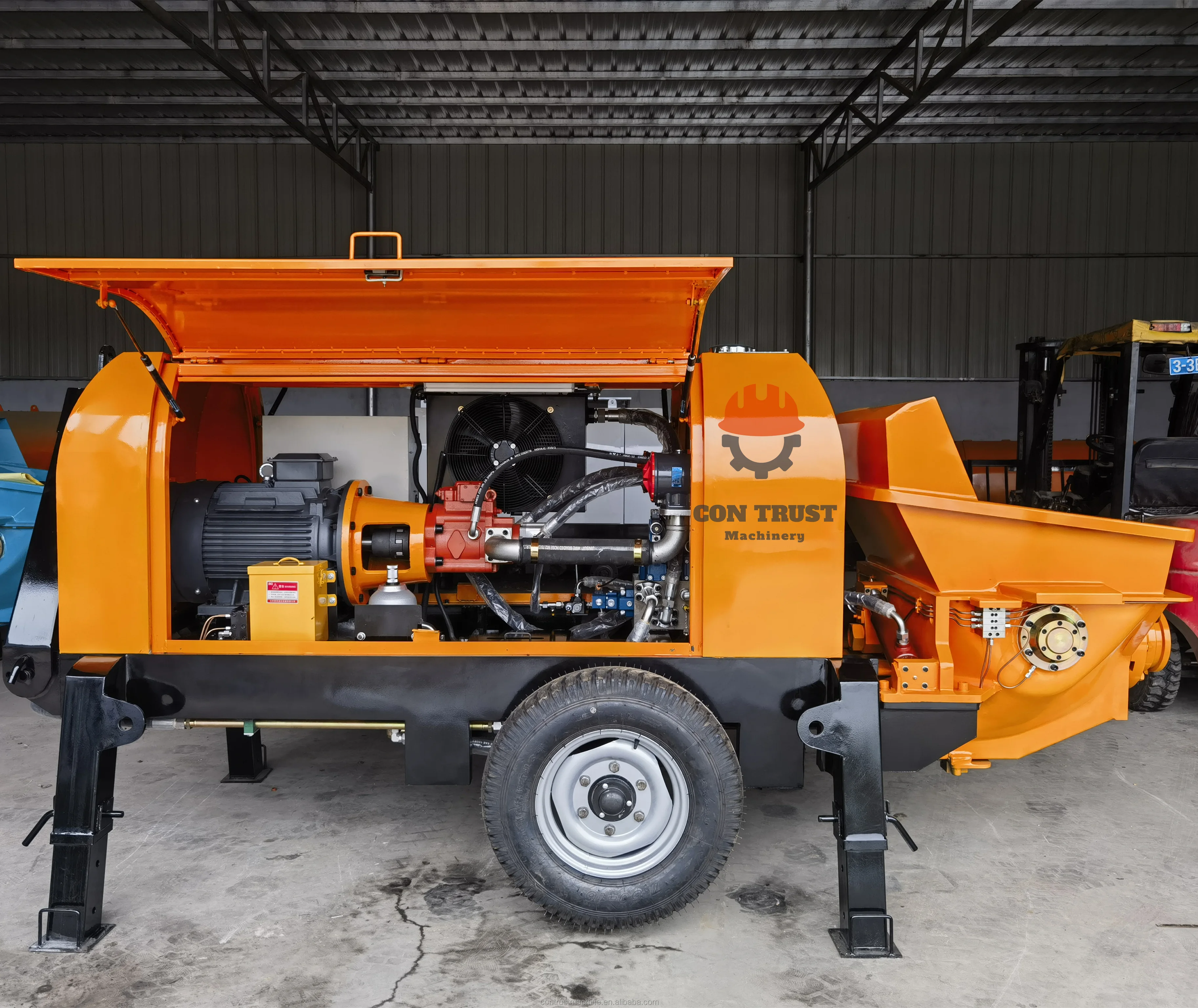 Diesel and Electric Power Type Tow behind Trailer Stationary Station Concrete pump Schwing stetter concrete pumps
