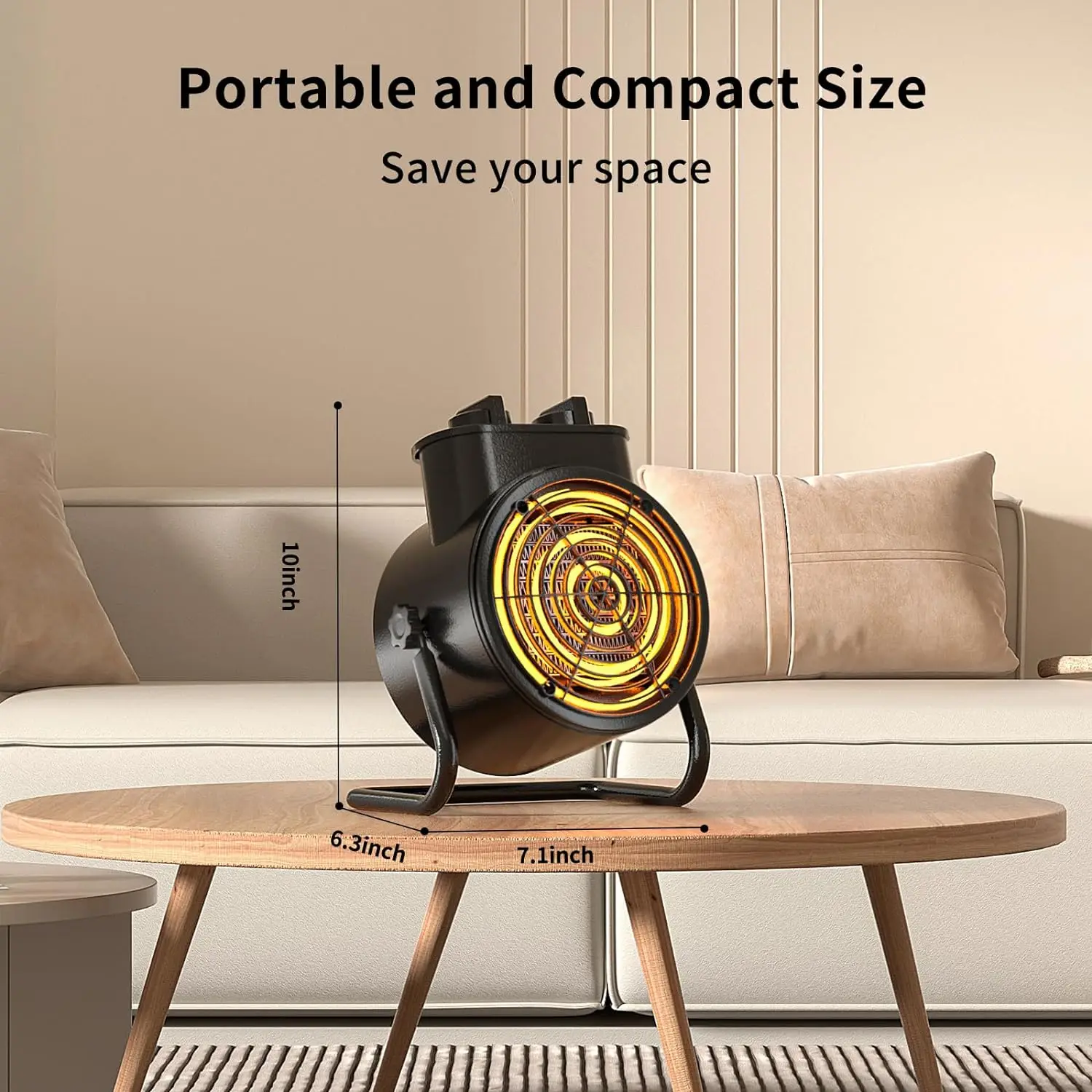 small manufacturers supply low consumption mini electric heaters portable home heaters