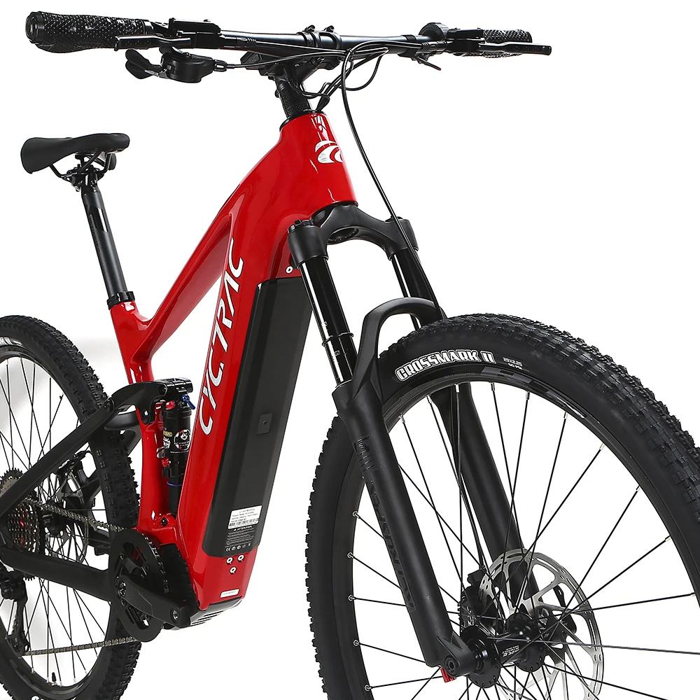 2023 newest 29er full suspension electric mountain bike Bafang M510 motor 48V250W / 36V250W Mid Ebike for adults