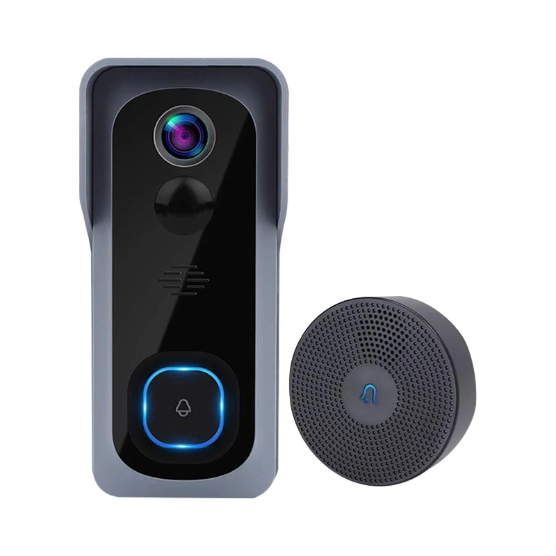 Cloudage Tuya Smart Access Control System Intercom Door Bell Camera Home Security Two-Way Audio Video Wifi Doorbell