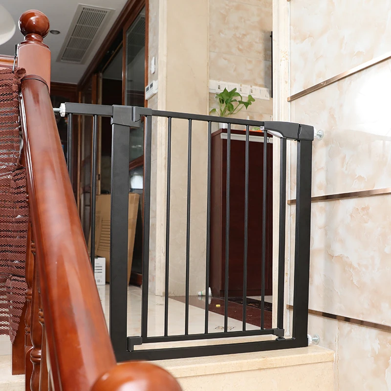 China Design Golden Supplier Custom Design Easy Install Steel Baby Safety Gate For Children