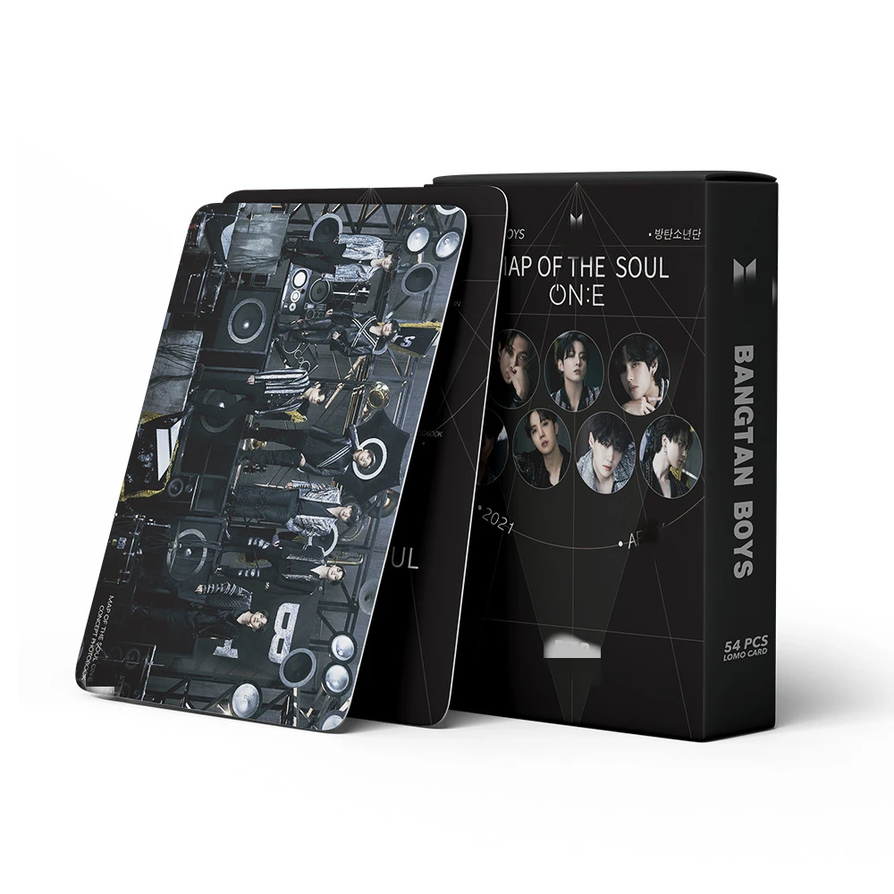 Wholesale 54pcs/set Kpop Bangtan Boys MAP OF THE SOUL  Lomo Card Photo Card
