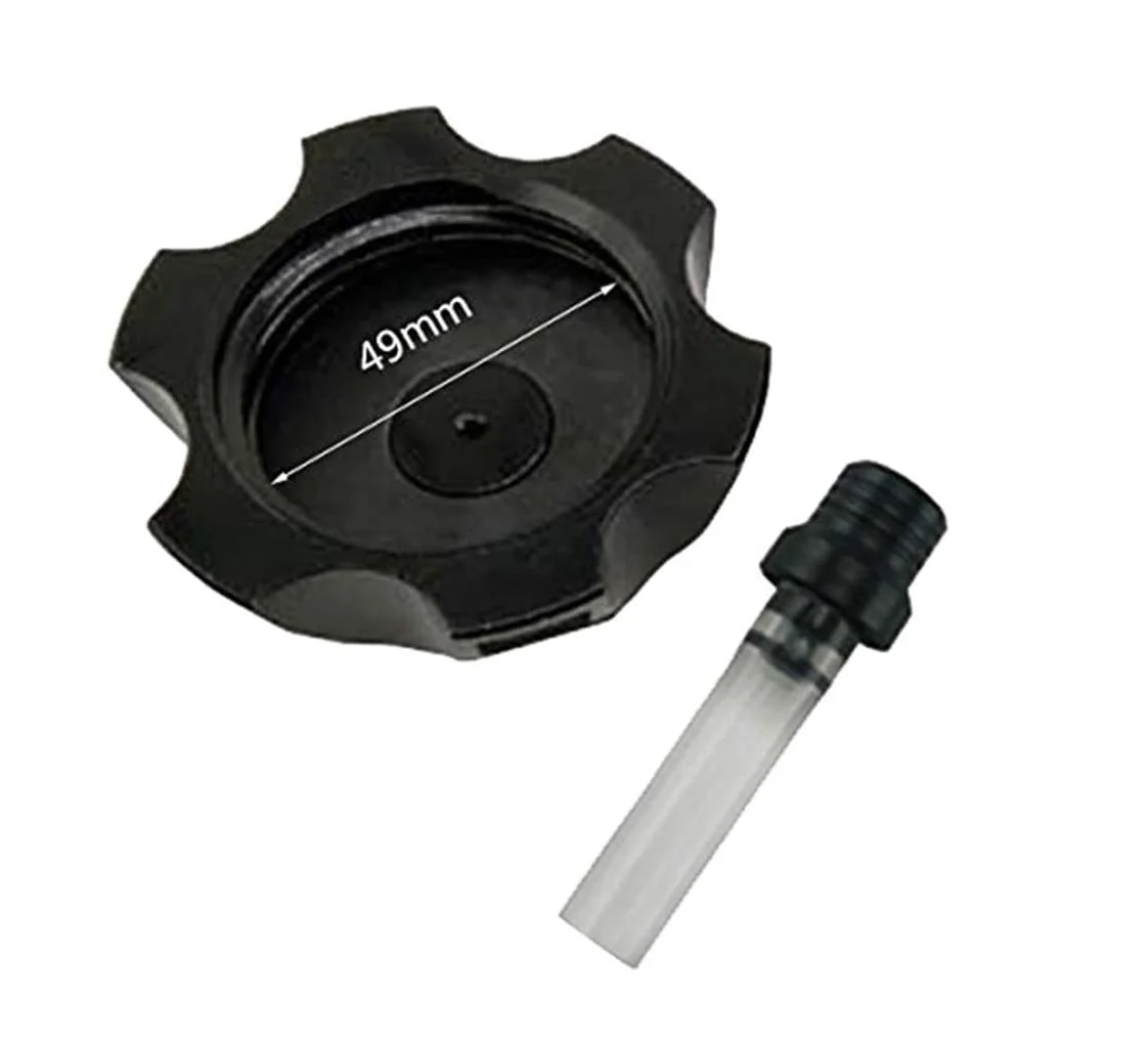 CNC Aluminum Gas Fuel Tank Cap with Breather Valve For SSR 125 Taotao