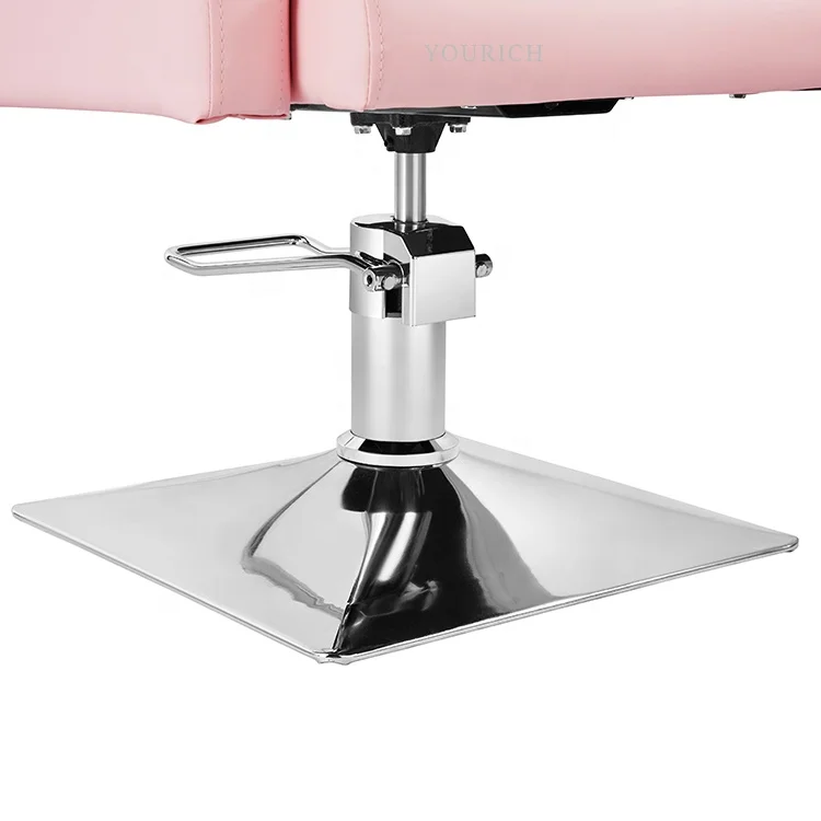 Pink Salon Products Beauty Hairdressing Salon Chair Modern Hair Salon Equipment
