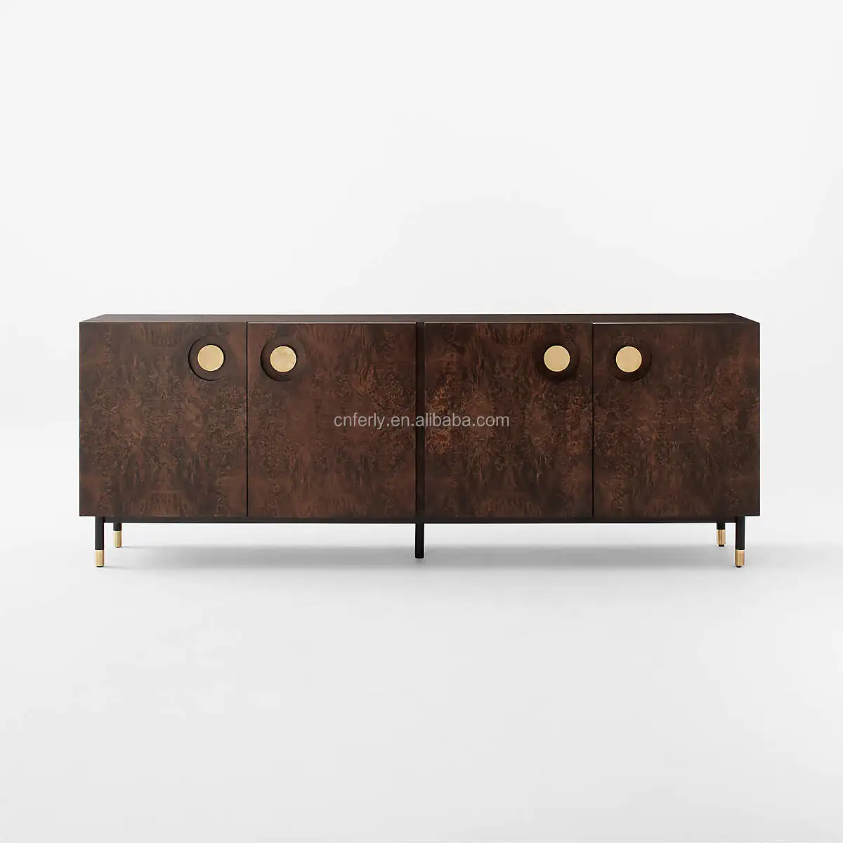 FERLY 2024 NEW Media Console Tv Stand Cabinet For Living RoomTV Stand Modern Luxury Console And Coffee Table Set TV Stand Set