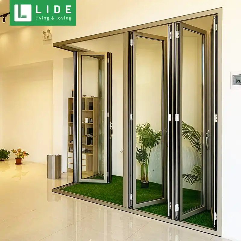 Iron Folding Door Curved Folding Doors Bi Fold Doors Exterior
