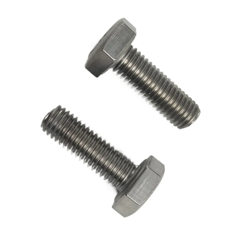 Stainless Steel SS Carbon Steel Hot Galvanized HDG Dacromet Black Zinc Brass Copper Hex screws Hexagon Bolt With Nut And Washer
