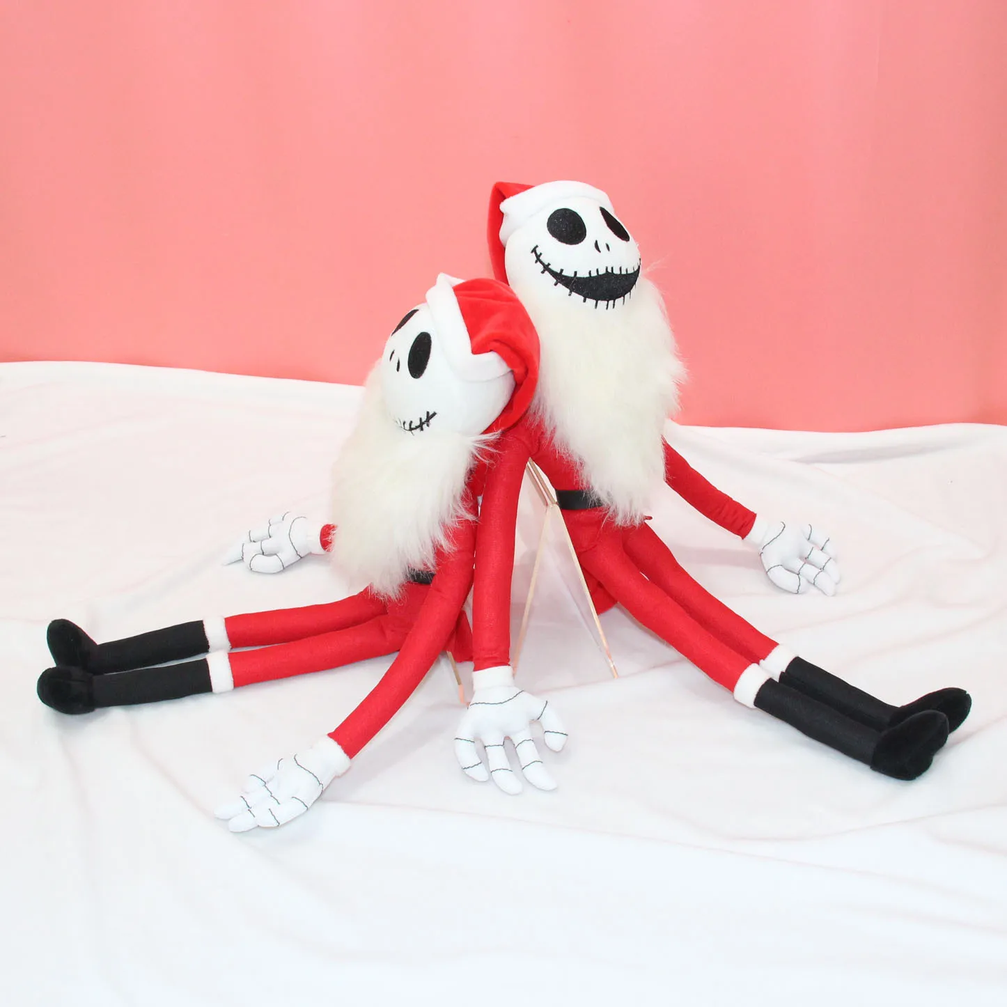 The Nightmare Before Christmas Plush Doll Anime Jack Demon Plush Toys Halloween Gifts Skeleton Stuffed Plush Custom Doll