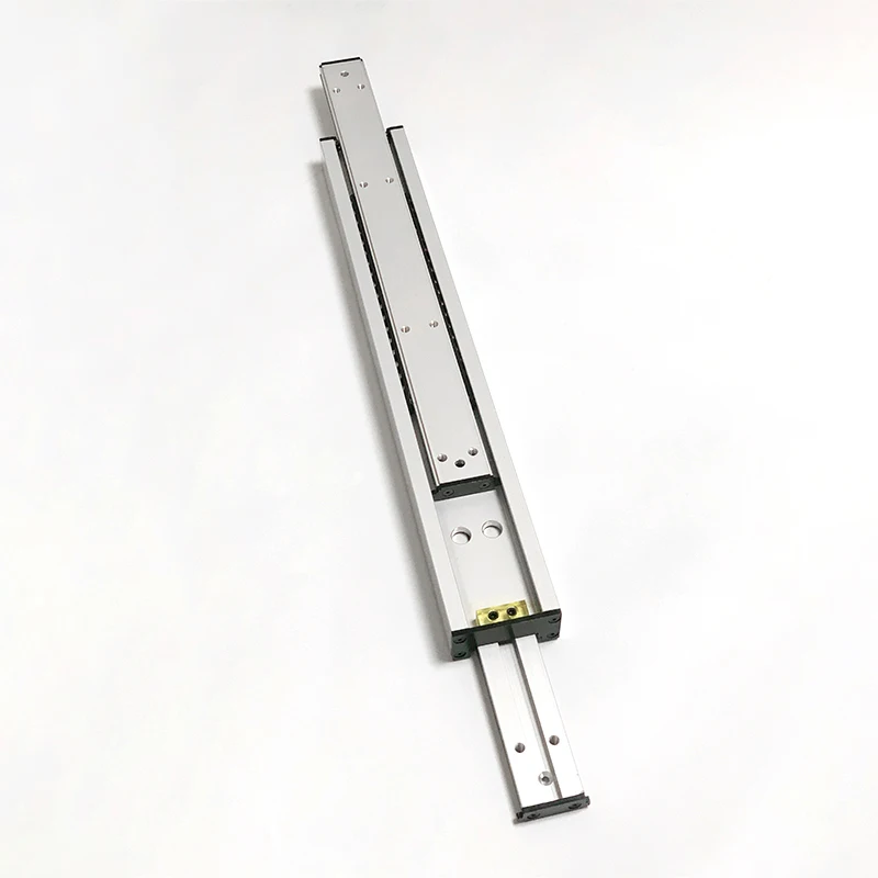 Truslide AL4690PT aluminum extend guide rail telescopic heavy duty drawer slide rail