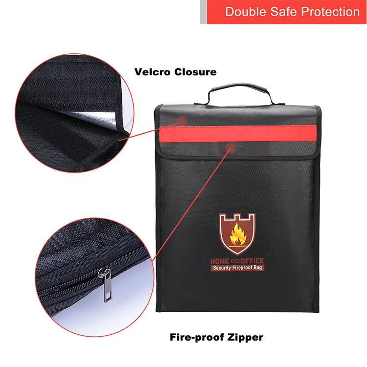 YiHuaXing Wholesale Fireproof Briefcase from China Factory for Secure Storage of Documents Laptops Valuables Batteries