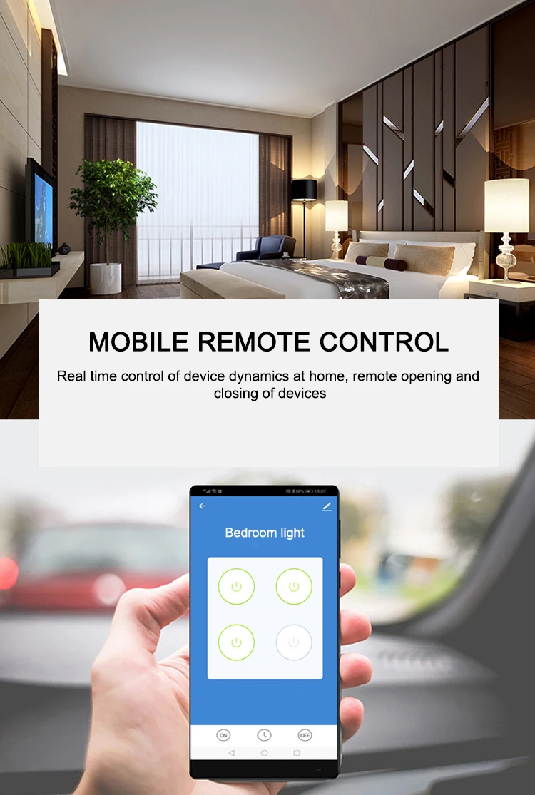 Electric switches and sockets smart light switch