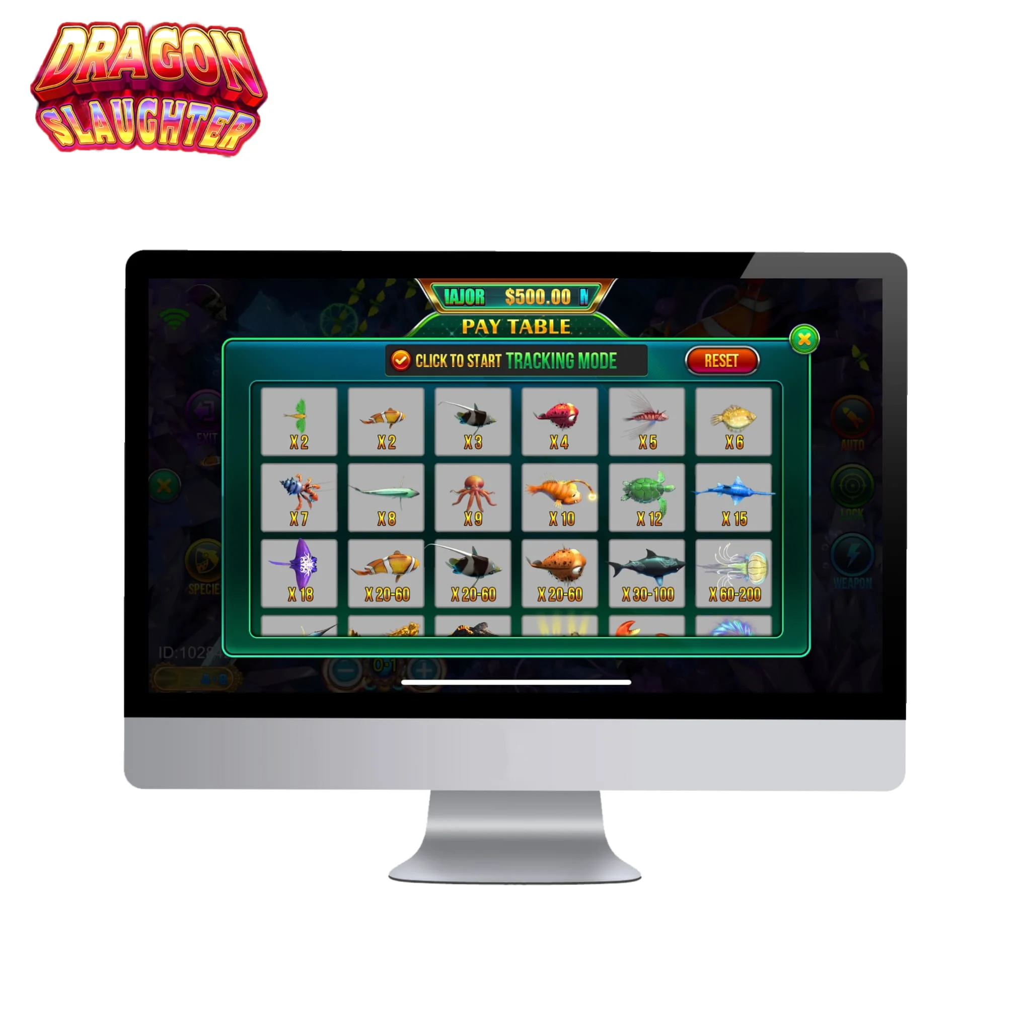 Game software Dragon Slaughter fish game app arcade fish games machines coin operated with hot selling