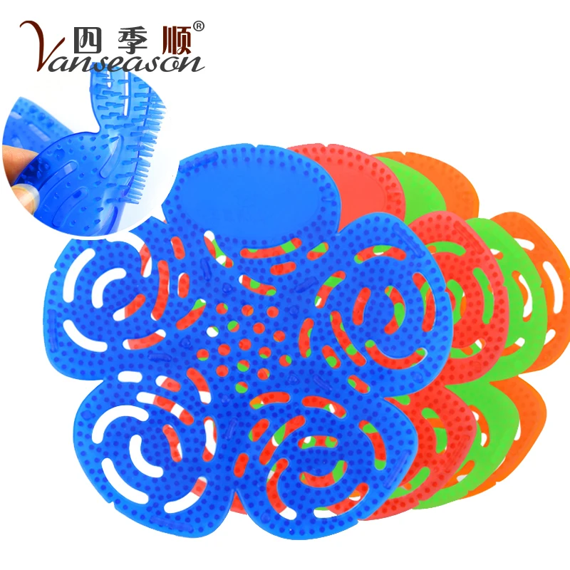 Logo printed Urinal Screen deodorizer wave 2.1 style for  Man Toilet usage