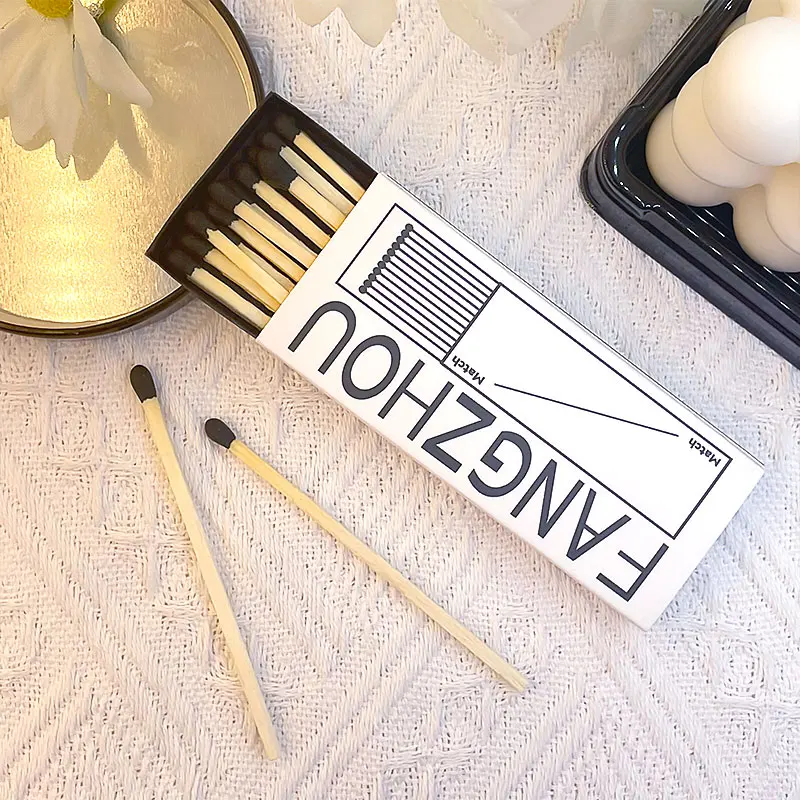 Customized match box Professional factory production low custom colorful paper long matches