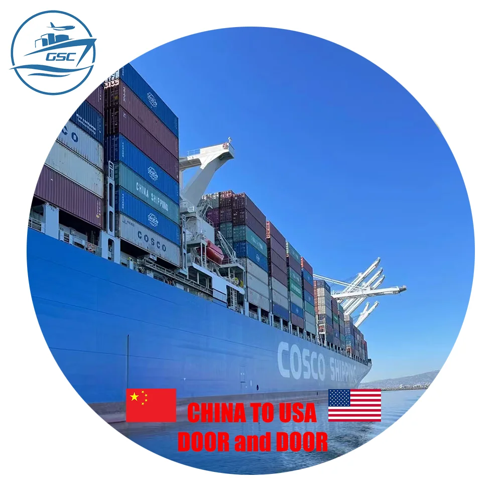 Door to Door Sea Freight Forwarder China Usa Courier Service China to USA DDP shipping