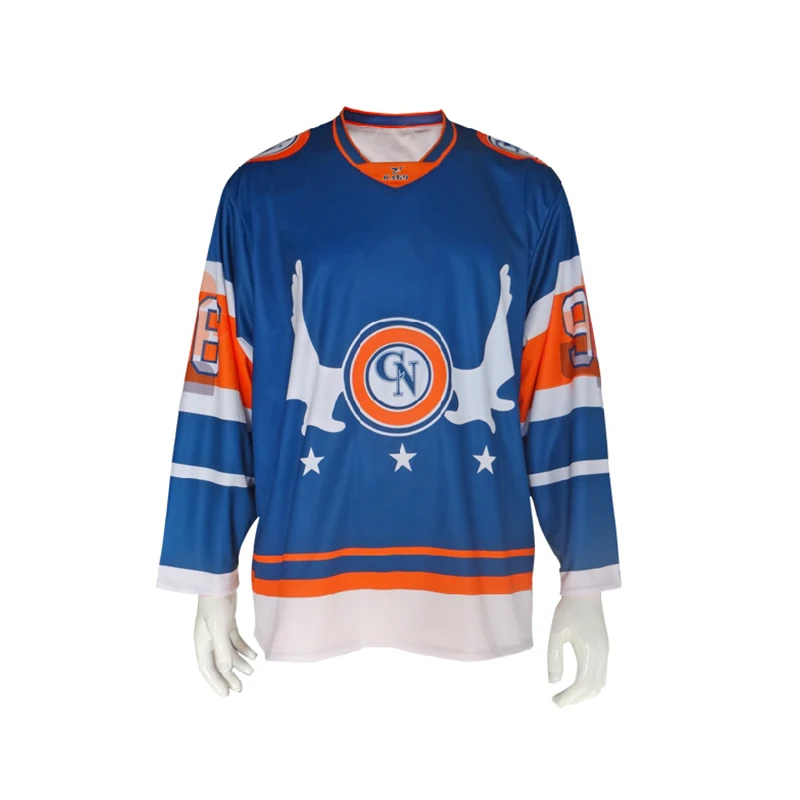 2021 Factory Price Long Sleeve Customized Ice Hockey Uniform