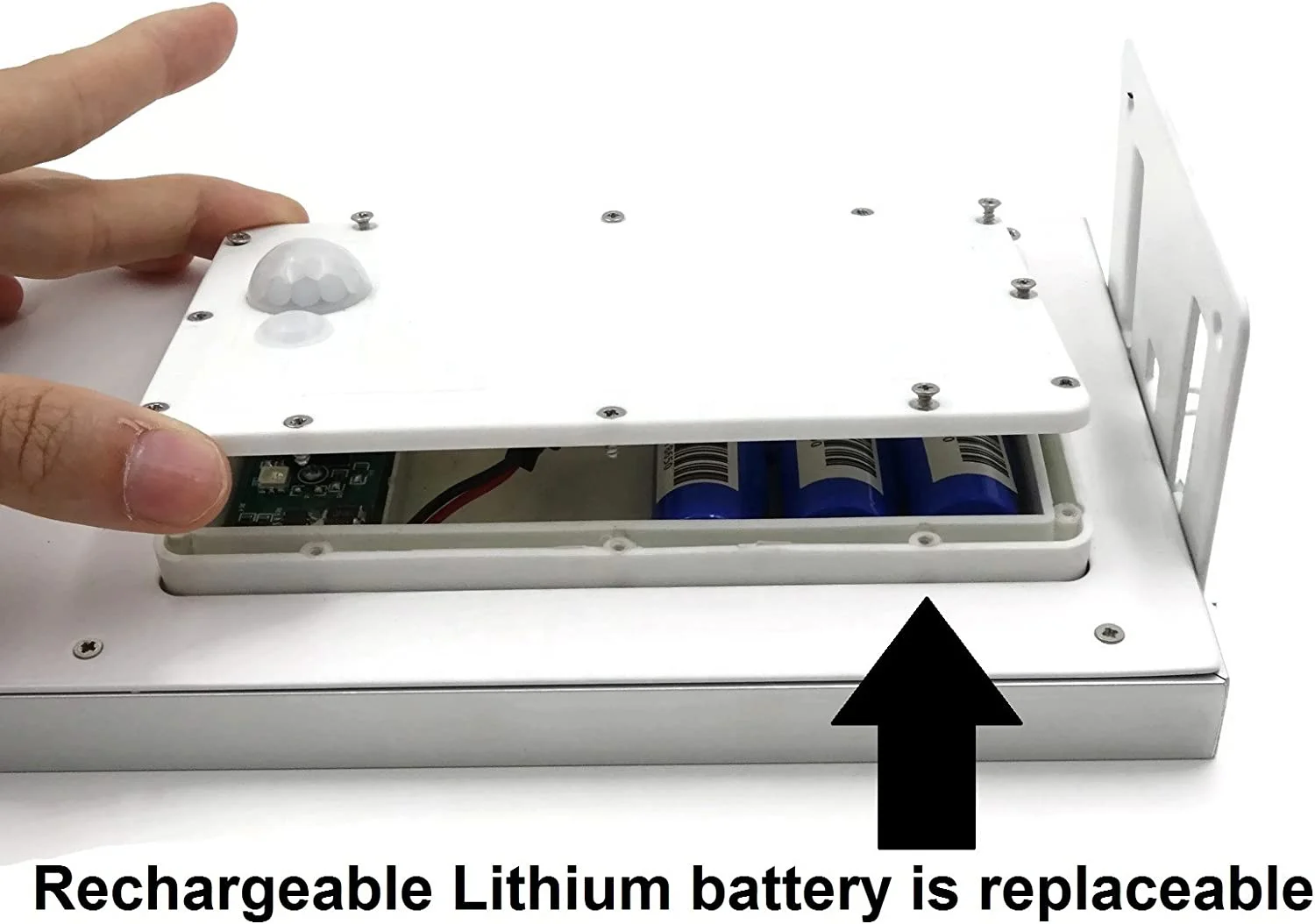 150W All in One Solar Street Light with PIR Motion Sensor Dusk to Dawn LED Solar Parking Lot Light Waterproof Pole Light