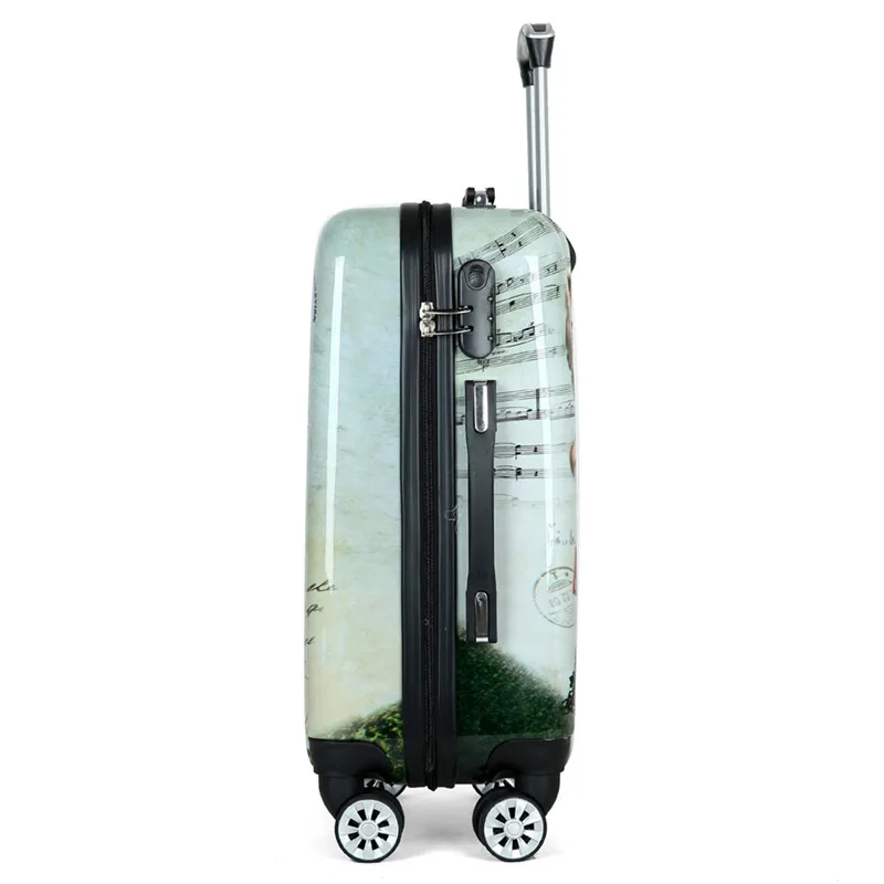 Multifunction Custom Travel Durable ABS Cabin Trolley Case Suitcase Rolling Hard Shell Spinner Carry-ons Luggage Case