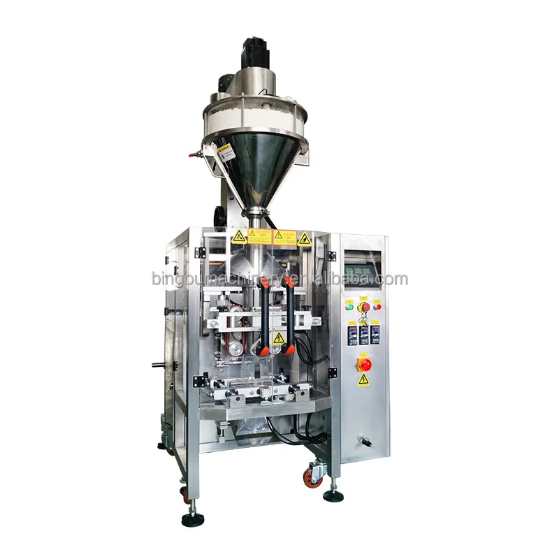 Most Popular Chinese Powder vffs Packing Machine Cake Flour Powder Packaging Machine 1kg Powder Packaging Plastic for Sale