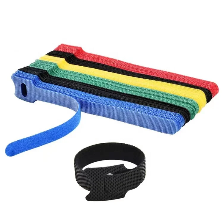 Valcro Cable Ties Hook And Loop Fastener Hook And Loop Strap Reusable cable ties