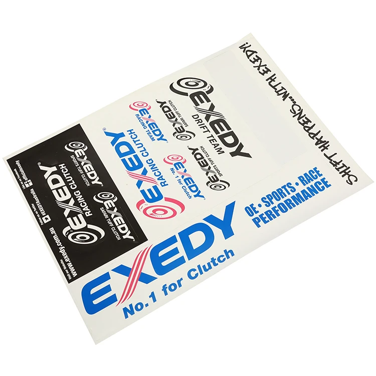 Автомобильная виниловая наклейка на заказ с экологически чистым ПВХ ультрафиолетовая печать съемное украшение индивидуальными рисунками