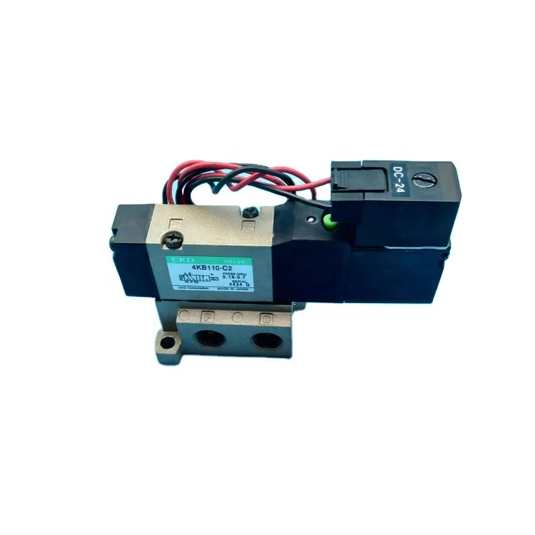 Original CKD Solenoid Valves For Sodck WEDM Machine 4KB110-06-C2-DC24V