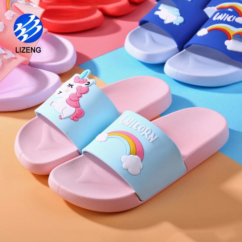 
Girls Slide Sandals Kids Summer Beach Pool Bath Slippers 