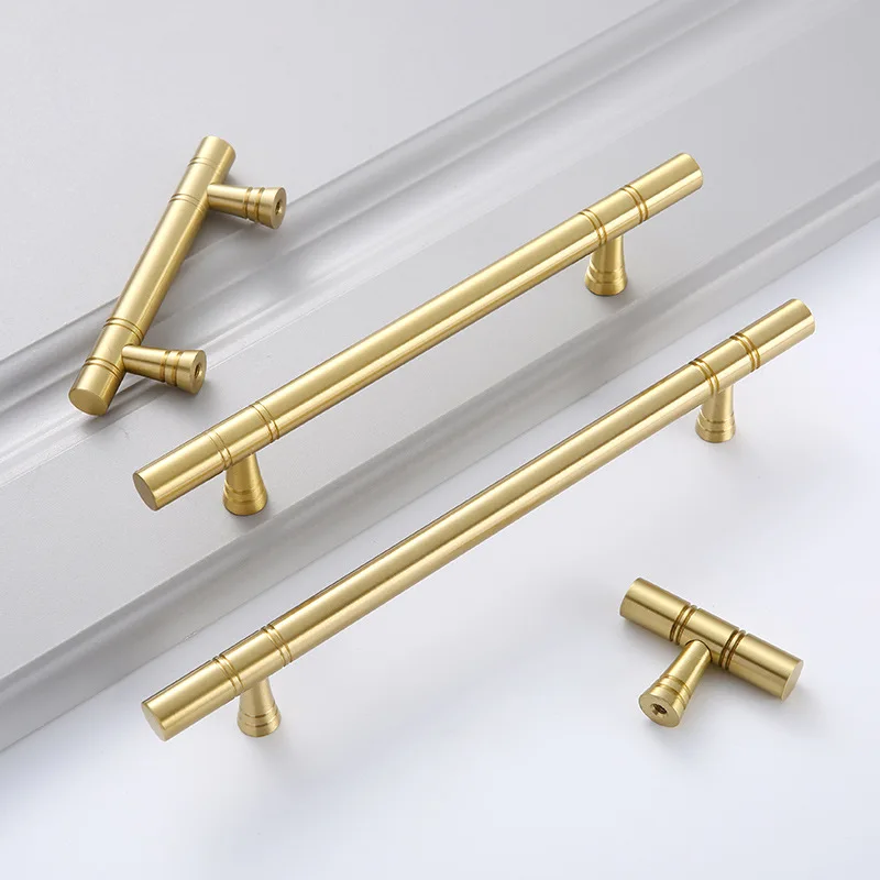 Easy To Install Cabinet Door Gold Pull Handles Knobs And Pulls Brass Metal Knobs China Handle