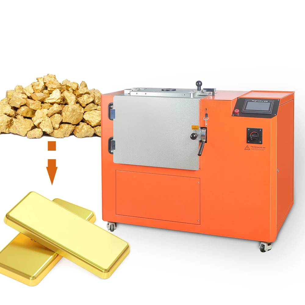 Yihui Jewelry Machine 4KG Touch Screen Control Gold bar Making Machine