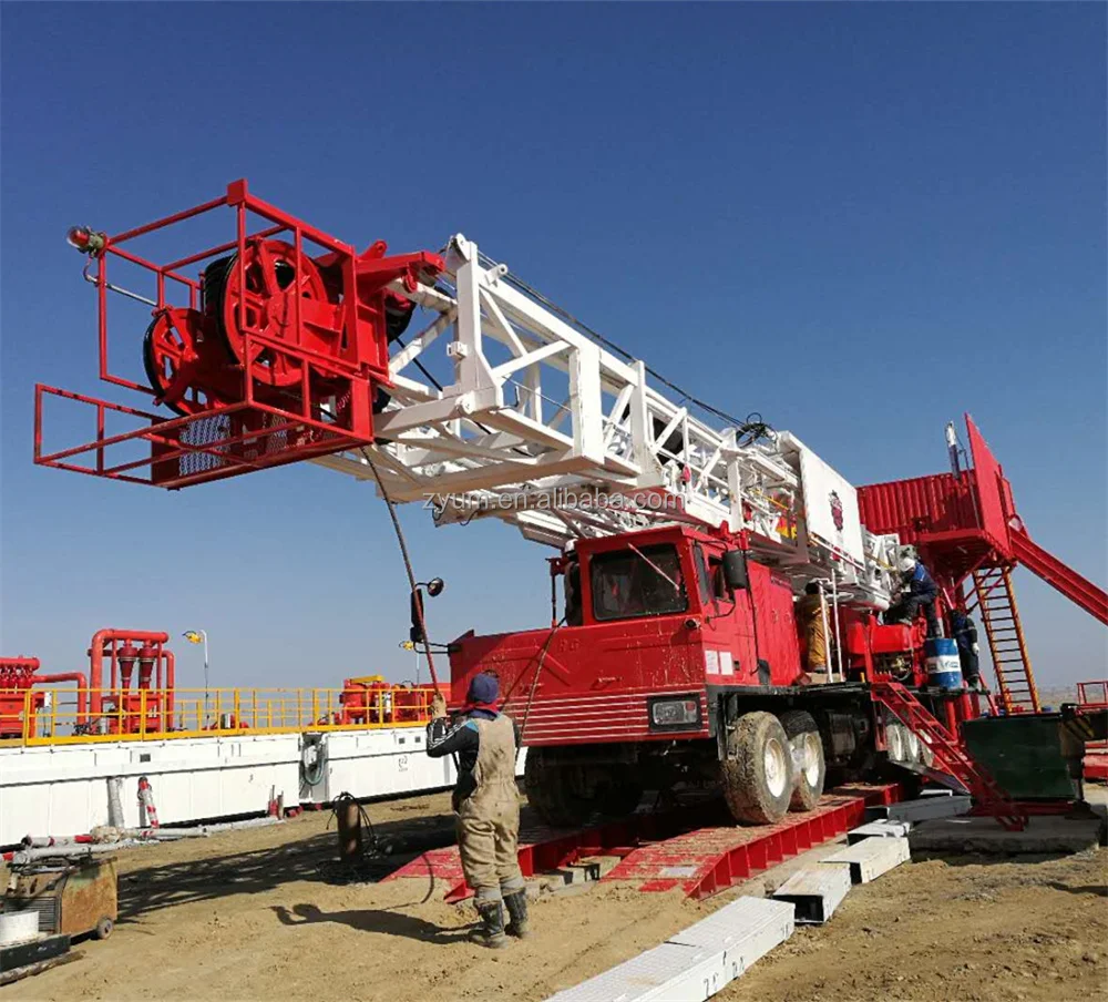 Cheap price international XJ 350 top drive drilling rig Chinese Mounted oil machine