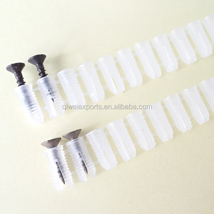 PVC roll plugs 05mm plastic screw rubber plugs 34001