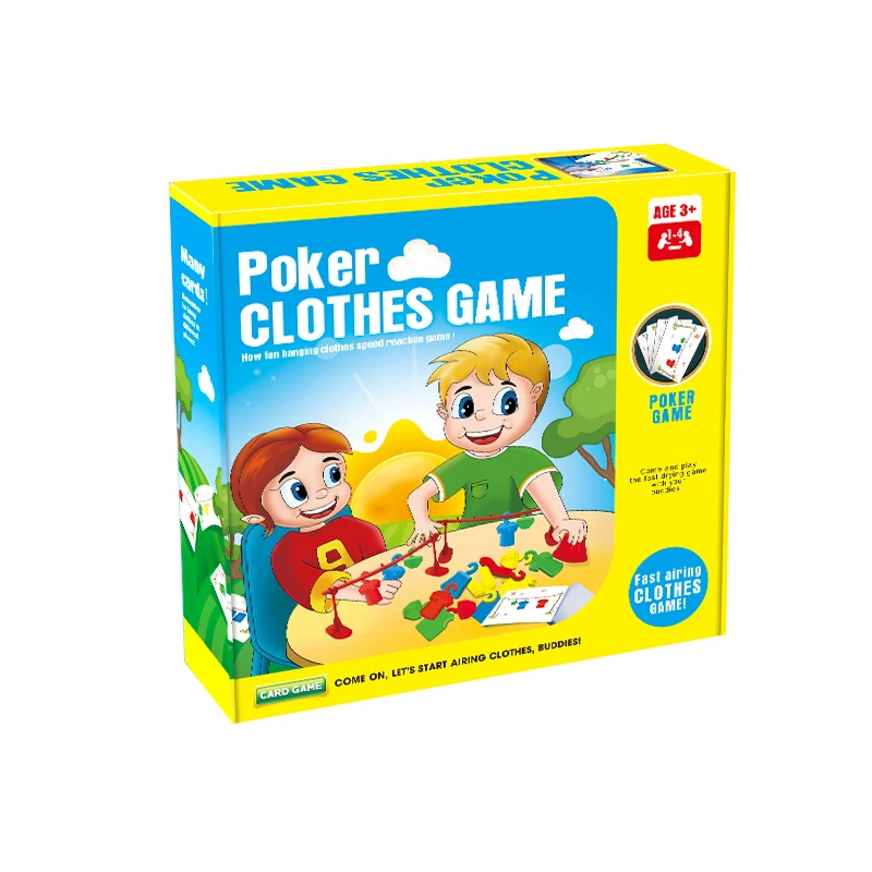 Обучающая интерактивная игра в покер Популярная Настольная для детей