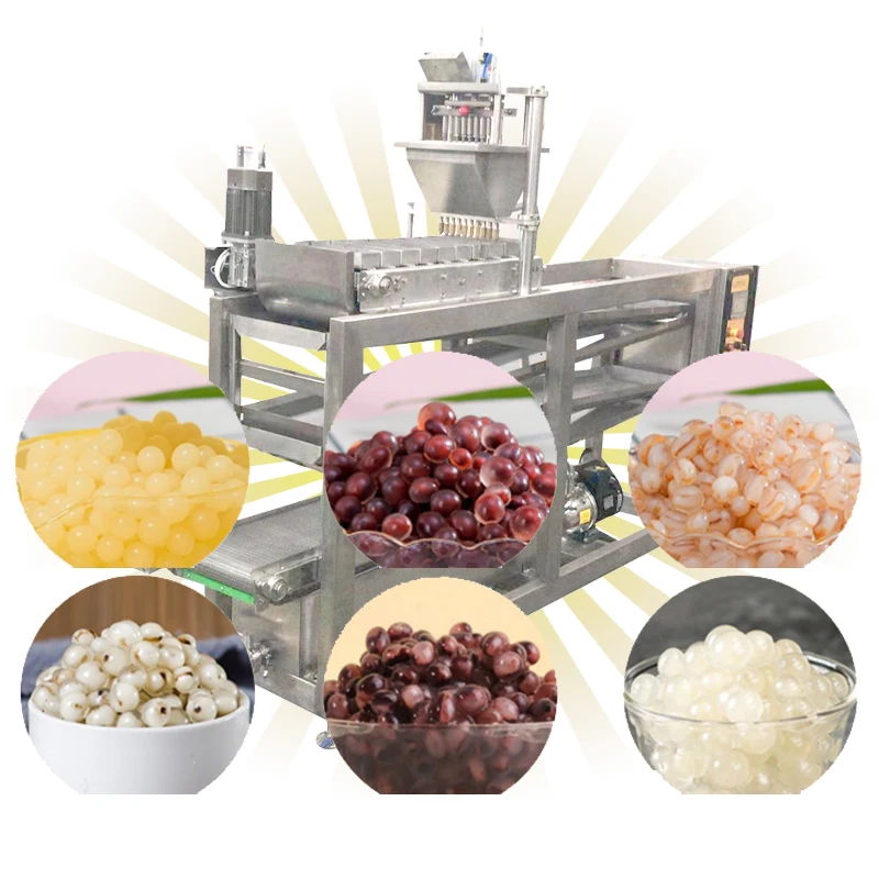 factory price popping pearls machine bursting boba perla konjac agar ball forming machine from China