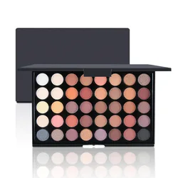40 Colors Custom Eyeshadow Palette Nude Eyeshadow Palette Waterproof Matte Eye Shadow Palette