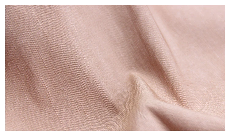 Xin Wo Spring Autumn Dress And Suit Woven Fabric Pure Linen Fabric For Clothing