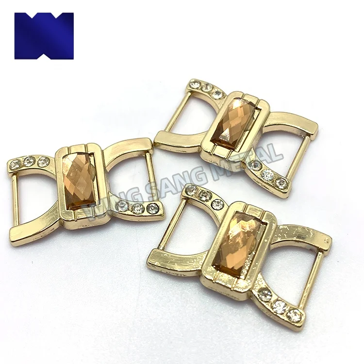 Decoration Fashion Belt Buckles Decoration Glossy Zinc Alloy Belt Buckles