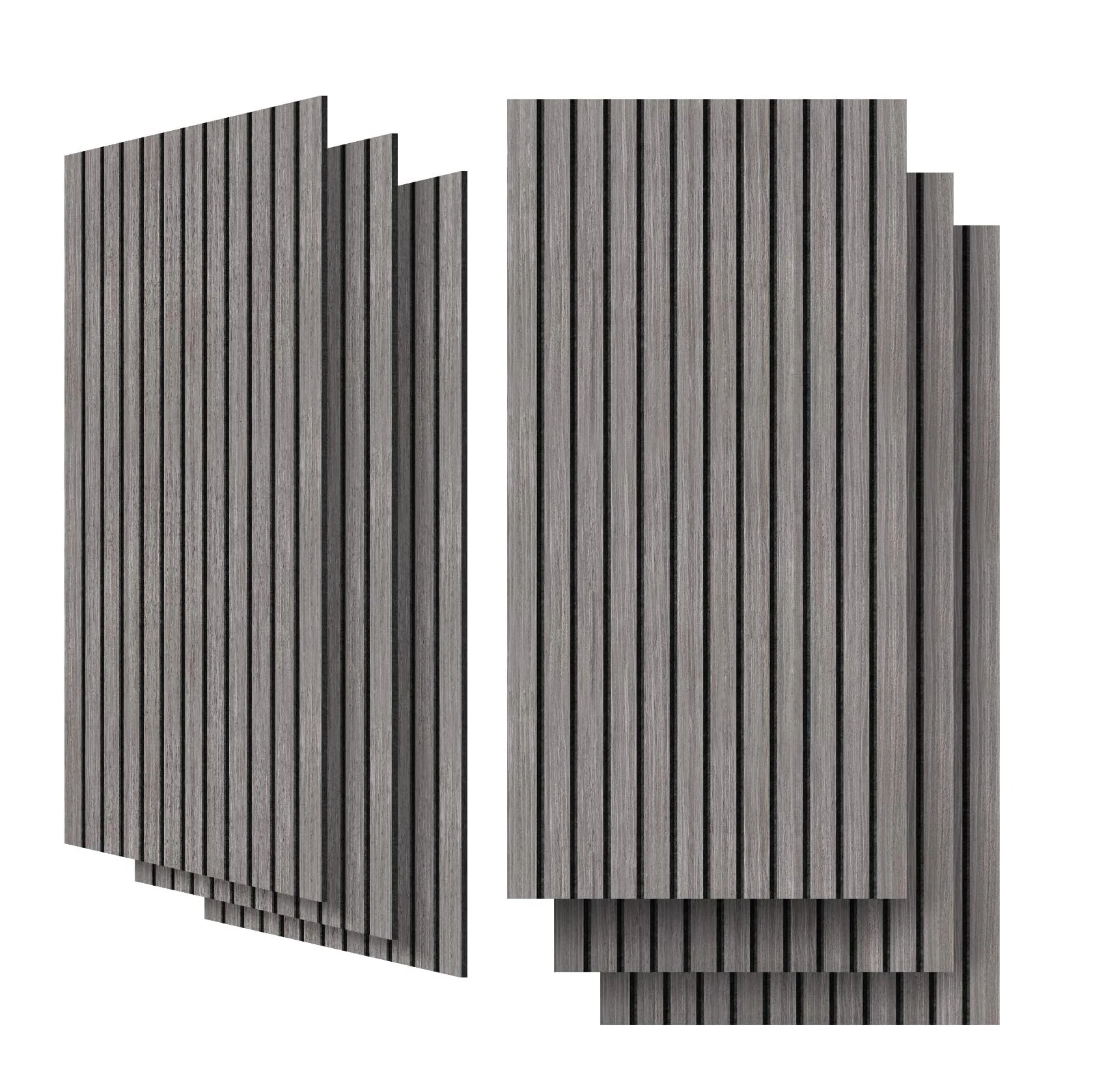 Decorative Soundproof Panels, Self-adhesive Soundproof Wall Panels, and Soundproof Panels for Home Office and Studio Strips