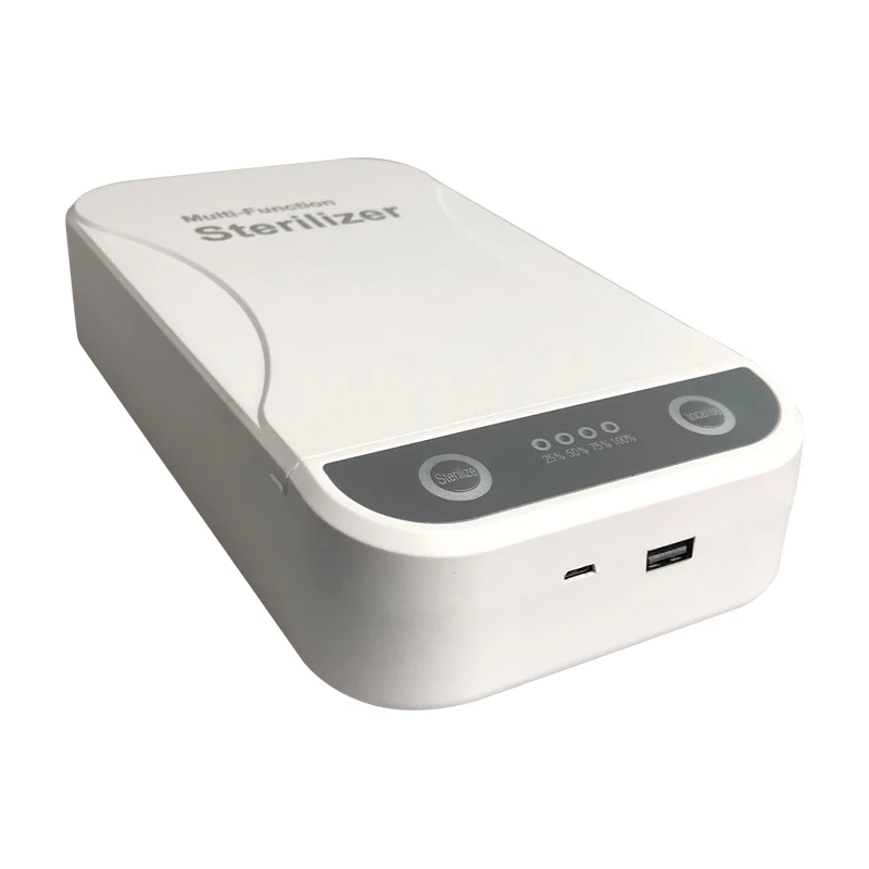 Dropshipping Multi-functional sterile uv light mobile phone disinfection box