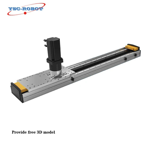 
low price rack drive cnc linear sliding guide rail ac stepper motor nema 23 