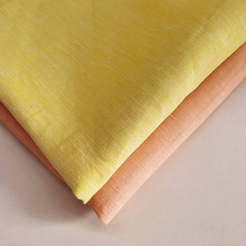 100% pure linen fabric for garments